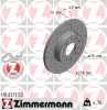 110.2213.52 ZIMMERMANN Тормозной диск