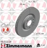 110.2222.20 ZIMMERMANN Тормозной диск