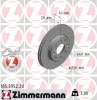 185.3952.20 ZIMMERMANN Тормозной диск