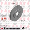 250.1374.20 ZIMMERMANN Тормозной диск