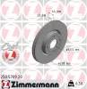 250.5709.20 ZIMMERMANN Тормозной диск