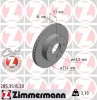 285.3515.20 ZIMMERMANN Тормозной диск