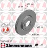 320.3806.20 ZIMMERMANN Тормозной диск