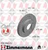 370.3065.52 ZIMMERMANN Тормозной диск