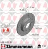 400.1402.52 ZIMMERMANN Тормозной диск