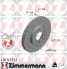 430.1473.52 ZIMMERMANN Тормозной диск
