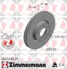 450.5226.20 ZIMMERMANN Тормозной диск