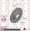 540.2496.52 ZIMMERMANN Тормозной диск