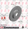 590.2803.52 ZIMMERMANN Тормозной диск