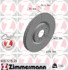 600.3215.20 ZIMMERMANN Тормозной диск