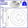 BG3680C DELPHI Тормозной диск