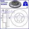 BG9692 DELPHI Тормозной диск