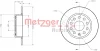 Превью - 6110036 METZGER Тормозной диск (фото 2)
