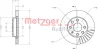 Превью - 6110054 METZGER Тормозной диск (фото 2)