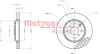 Превью - 6110059 METZGER Тормозной диск (фото 2)