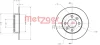 Превью - 6110061 METZGER Тормозной диск (фото 2)