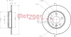 Превью - 6110063 METZGER Тормозной диск (фото 2)