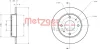 Превью - 6110123 METZGER Тормозной диск (фото 2)