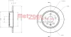 Превью - 6110130 METZGER Тормозной диск (фото 2)