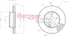 Превью - 6110153 METZGER Тормозной диск (фото 2)