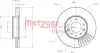 Превью - 6110159 METZGER Тормозной диск (фото 2)
