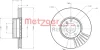 Превью - 6110171 METZGER Тормозной диск (фото 2)