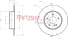 Превью - 6110218 METZGER Тормозной диск (фото 2)