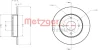 Превью - 6110220 METZGER Тормозной диск (фото 2)