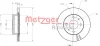 Превью - 6110237 METZGER Тормозной диск (фото 2)