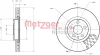 Превью - 6110239 METZGER Тормозной диск (фото 2)
