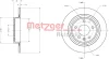 Превью - 6110247 METZGER Тормозной диск (фото 2)