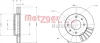 Превью - 6110248 METZGER Тормозной диск (фото 2)