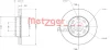 Превью - 6110257 METZGER Тормозной диск (фото 2)