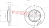 Превью - 6110263 METZGER Тормозной диск (фото 2)