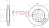 Превью - 6110296 METZGER Тормозной диск (фото 2)