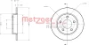 Превью - 6110301 METZGER Тормозной диск (фото 2)