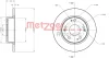 Превью - 6110302 METZGER Тормозной диск (фото 2)