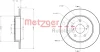 Превью - 6110330 METZGER Тормозной диск (фото 2)