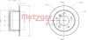 Превью - 6110368 METZGER Тормозной диск (фото 2)