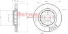 Превью - 6110375 METZGER Тормозной диск (фото 2)