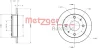 Превью - 6110429 METZGER Тормозной диск (фото 2)