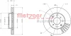 Превью - 6110454 METZGER Тормозной диск (фото 2)