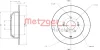 Превью - 6110460 METZGER Тормозной диск (фото 2)