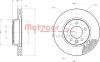Превью - 6110518 METZGER Тормозной диск (фото 2)