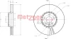Превью - 6110575 METZGER Тормозной диск (фото 2)