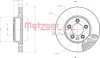Превью - 6110594 METZGER Тормозной диск (фото 2)