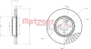 Превью - 6110634 METZGER Тормозной диск (фото 2)