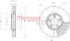 Превью - 6110642 METZGER Тормозной диск (фото 2)