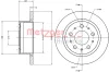 Превью - 6110647 METZGER Тормозной диск (фото 2)