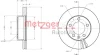 Превью - 6110687 METZGER Тормозной диск (фото 2)